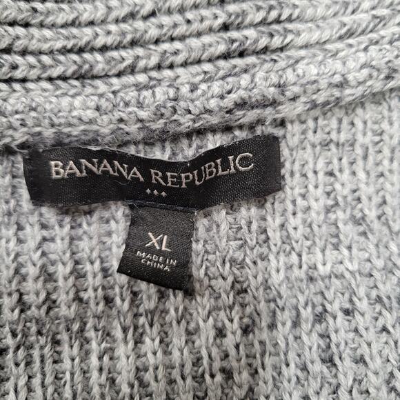 Banana Republic Shawl Collar Button Front Cardigan Sweater Size XL - Picture 3 of 7